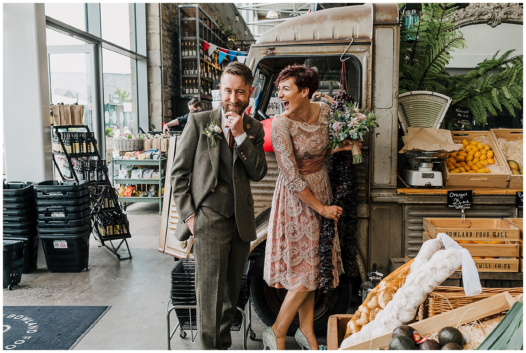 Holmes Mill – An Ultra Cool Vintage Wedding