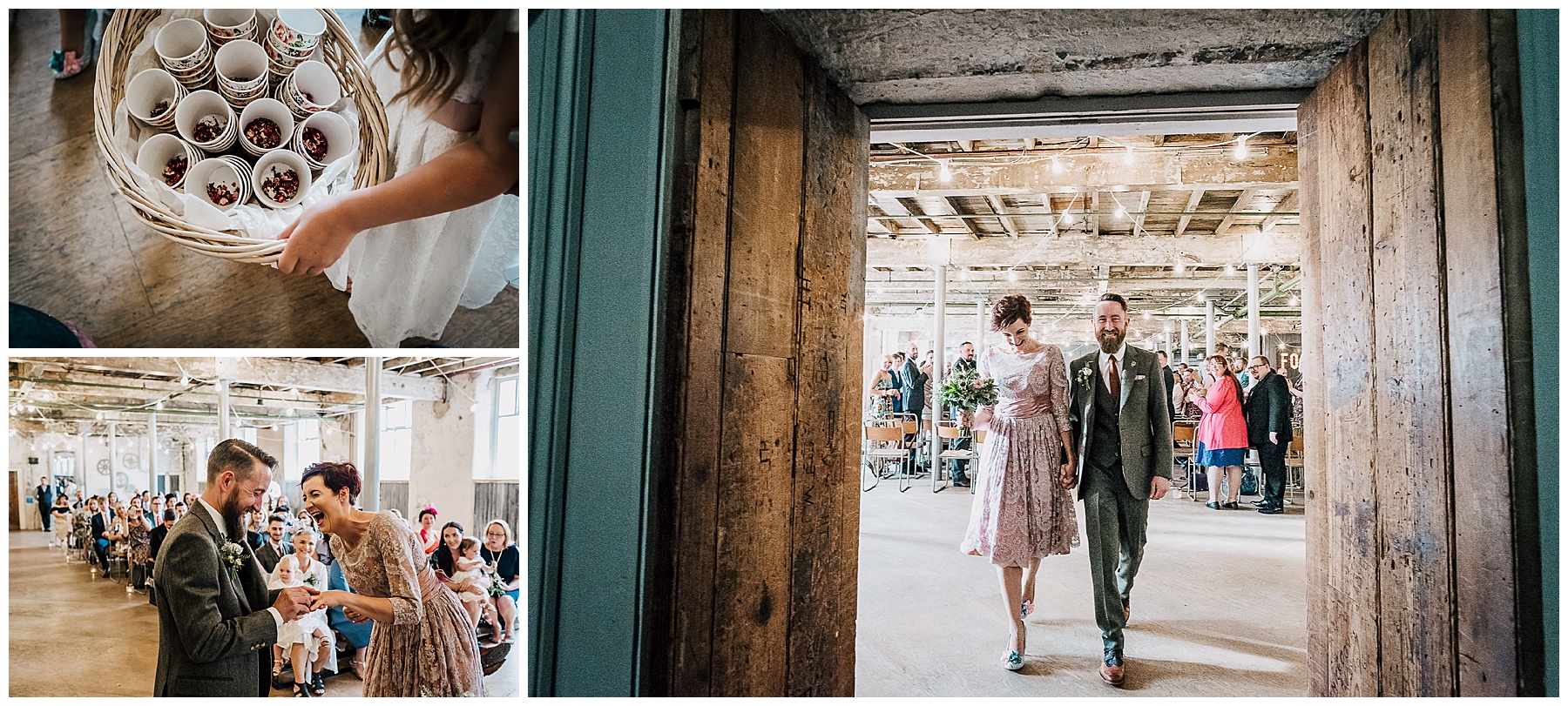 Holmes Mill – An Ultra Cool Vintage Wedding