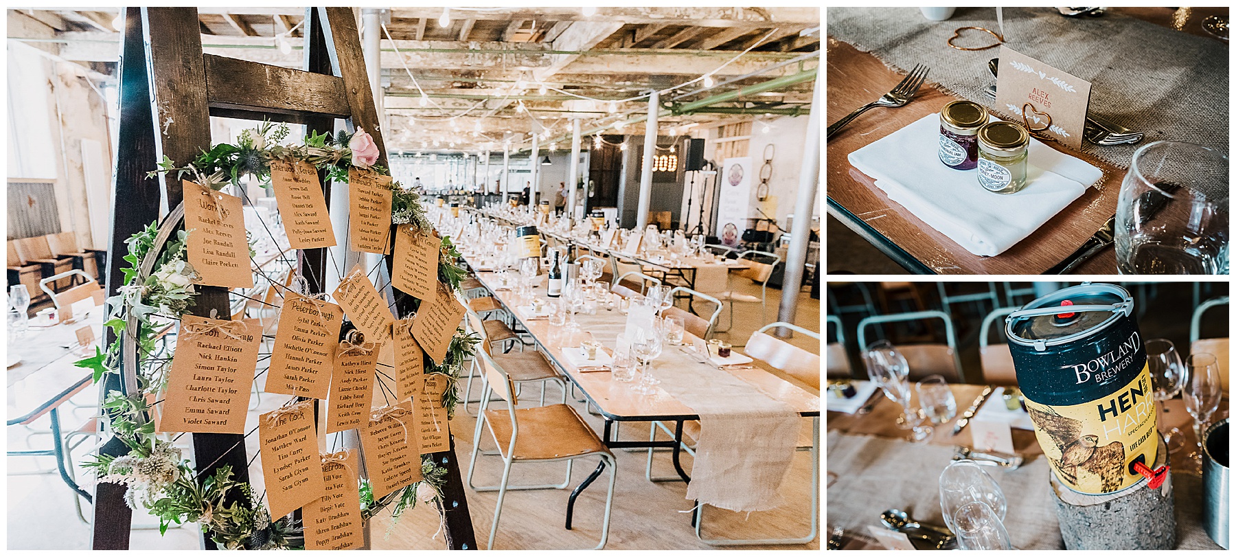 Holmes Mill – An Ultra Cool Vintage Wedding