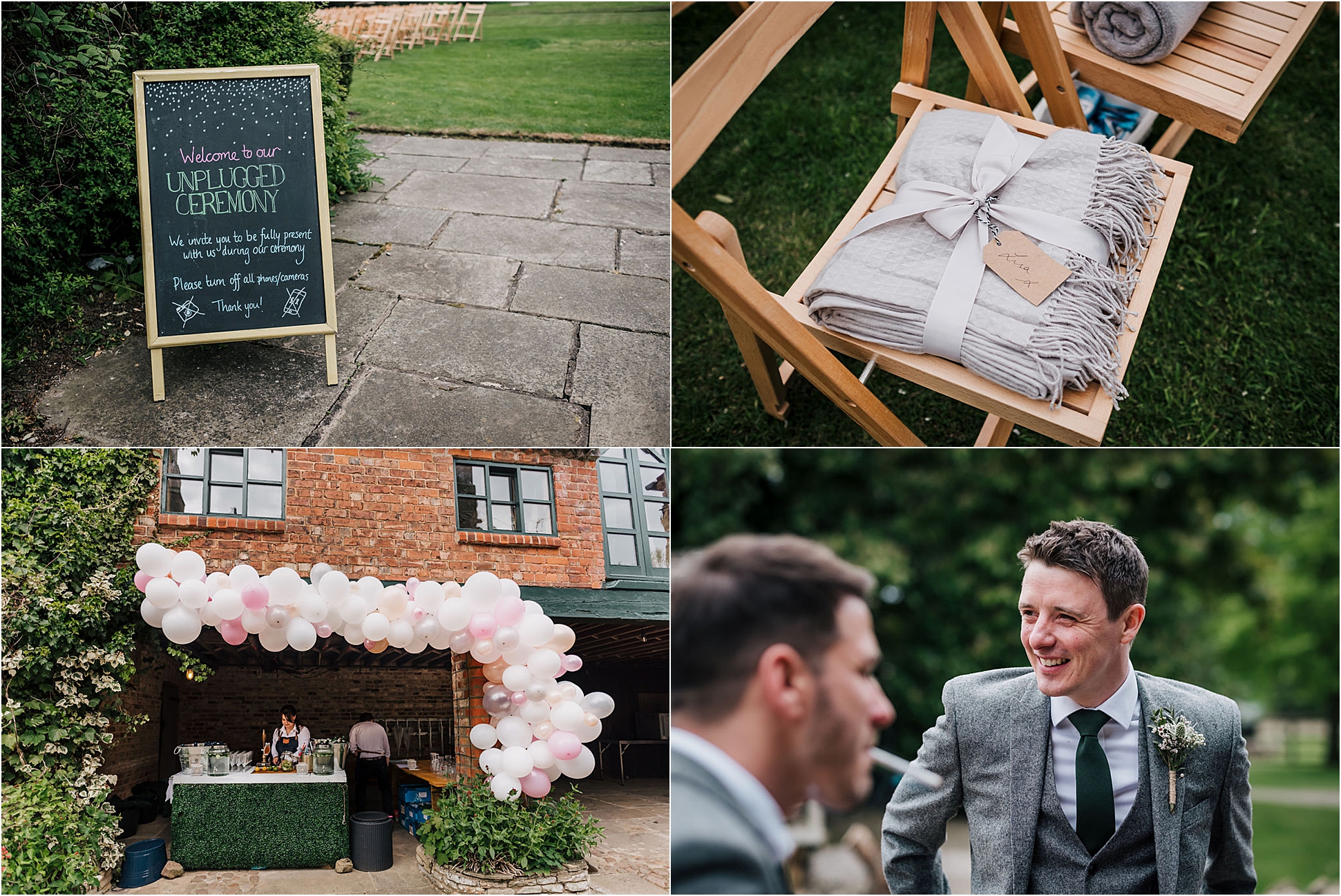 Lisa and Tom at Crayke Manor