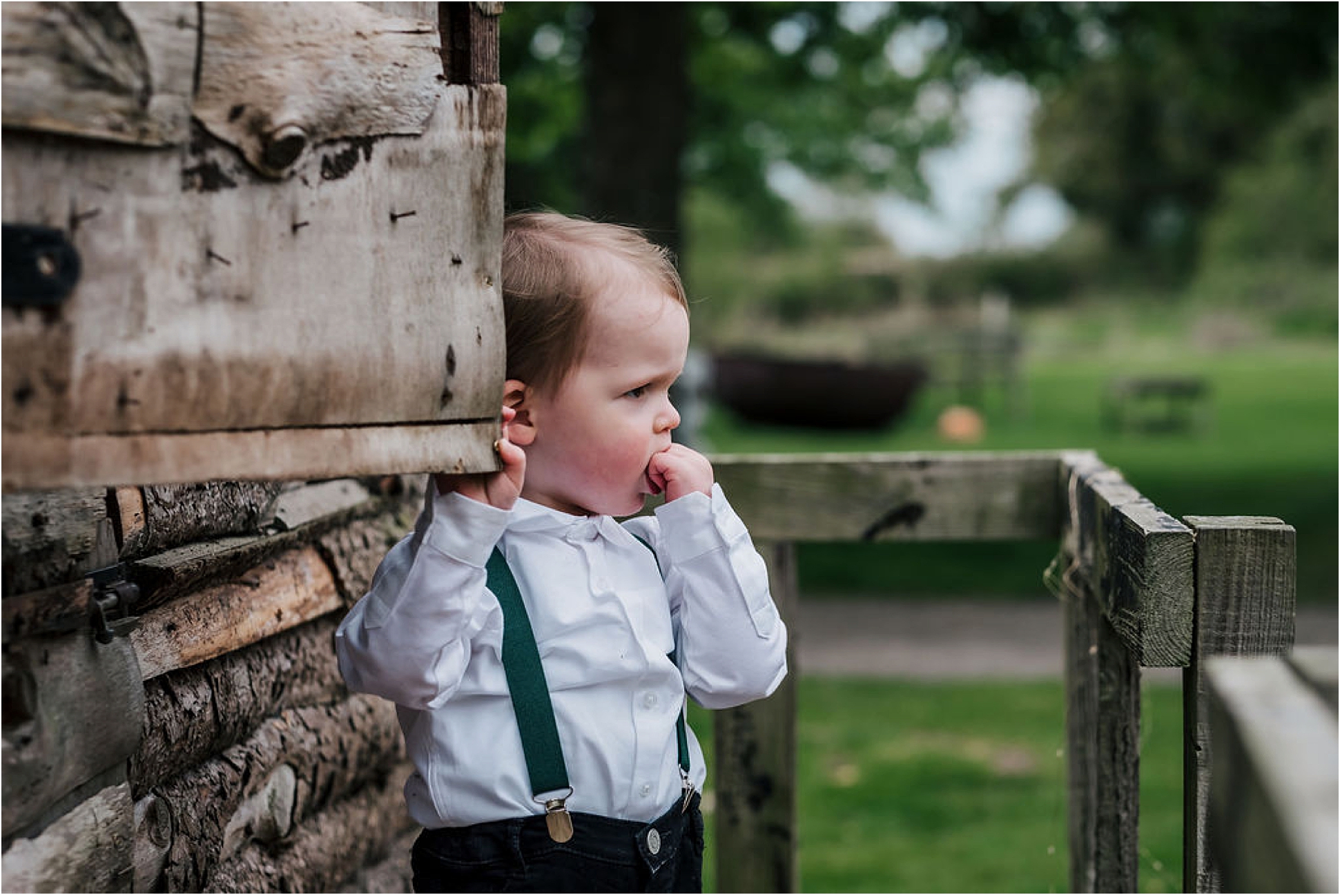 Lisa and Tom at Crayke Manor