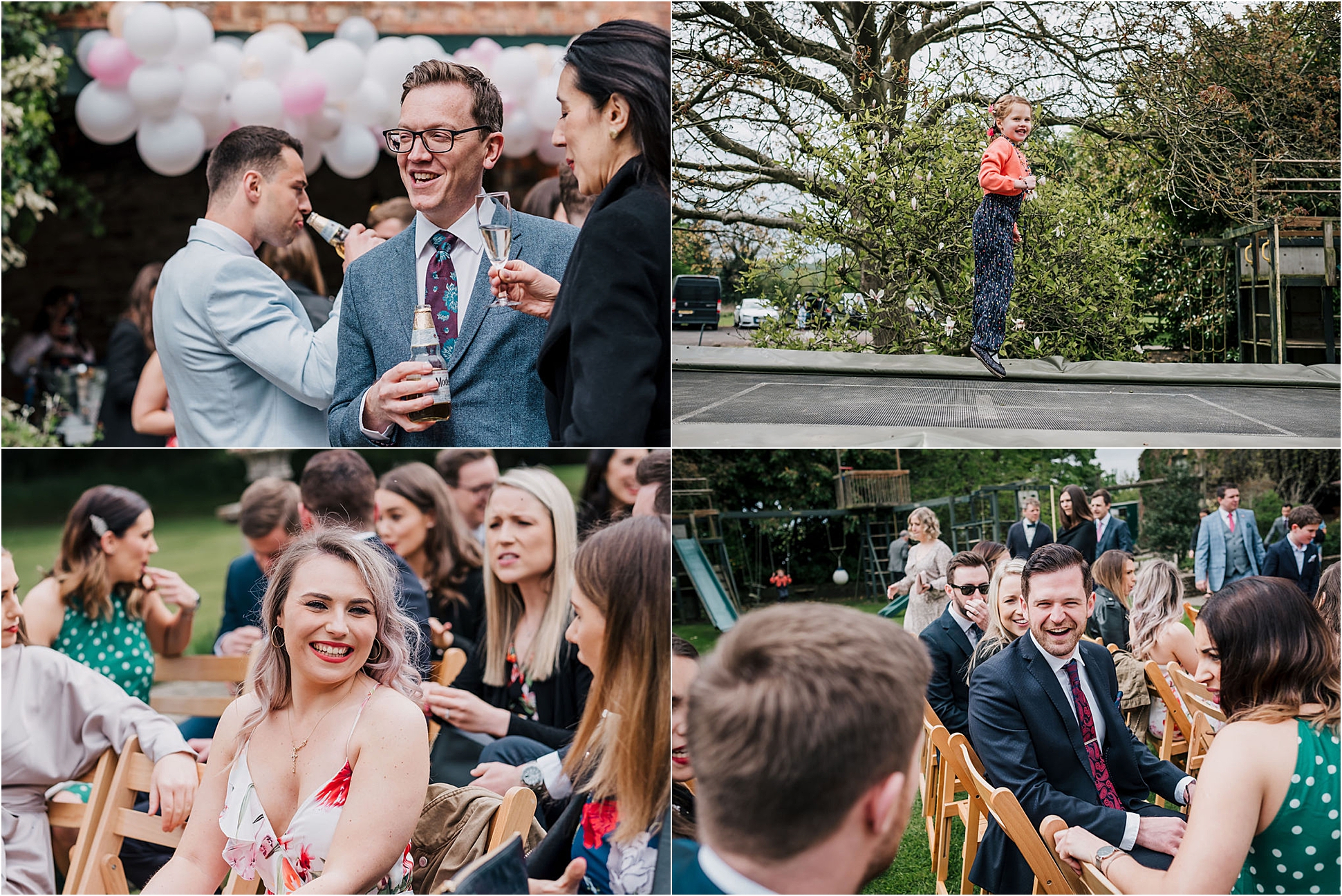 Lisa and Tom at Crayke Manor