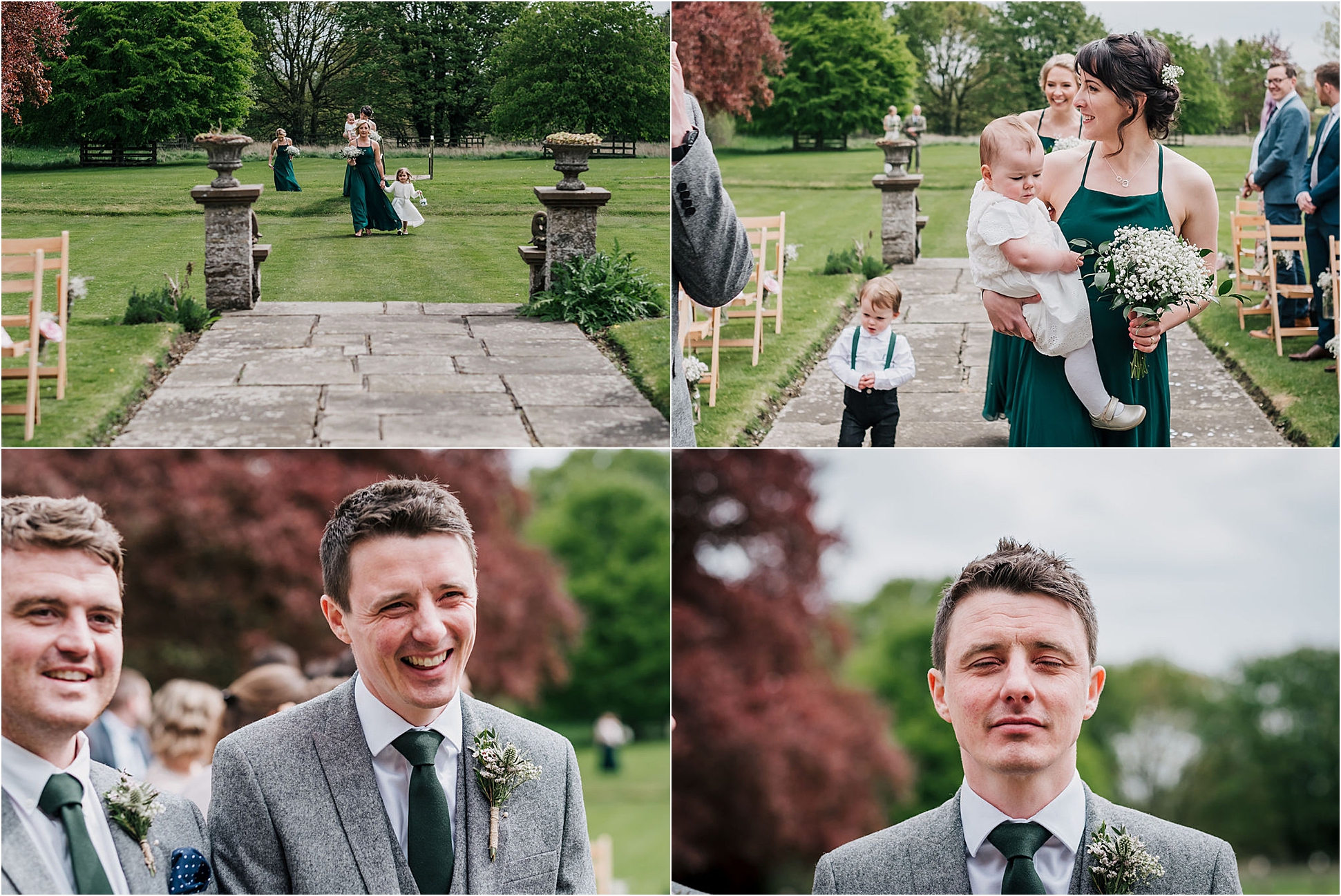 Lisa and Tom at Crayke Manor