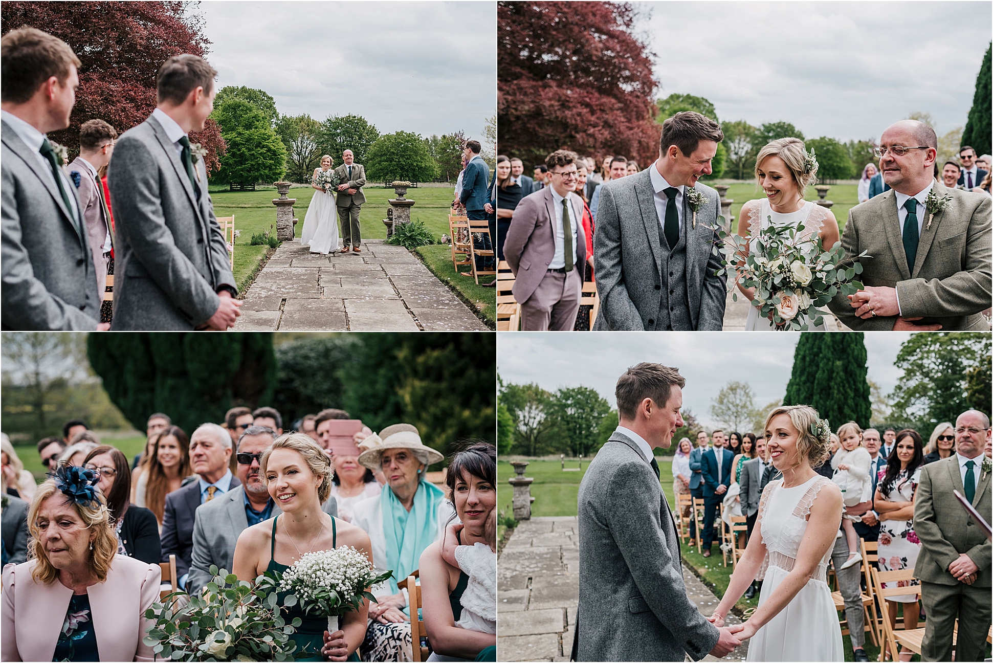 Lisa and Tom at Crayke Manor