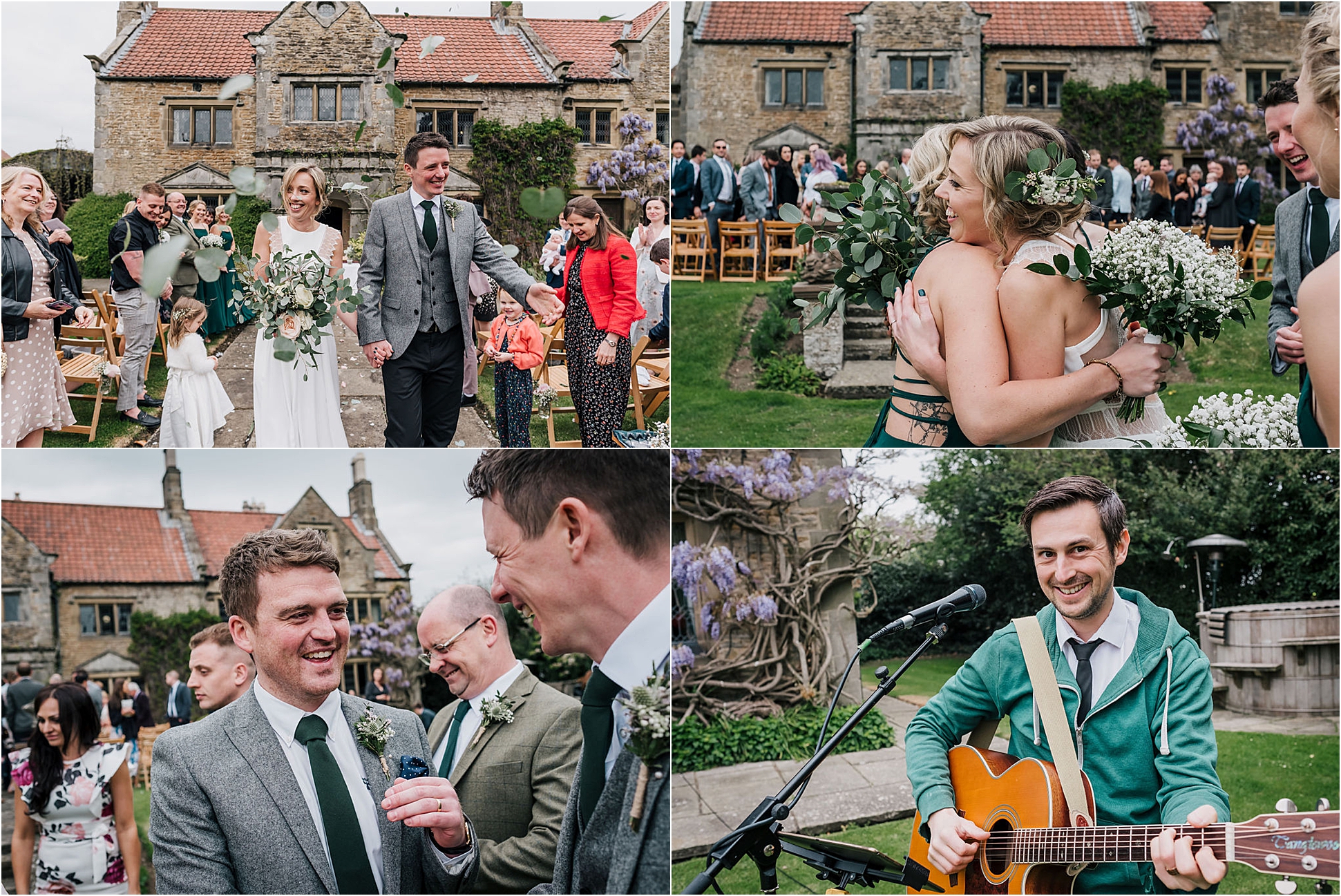 Lisa and Tom at Crayke Manor