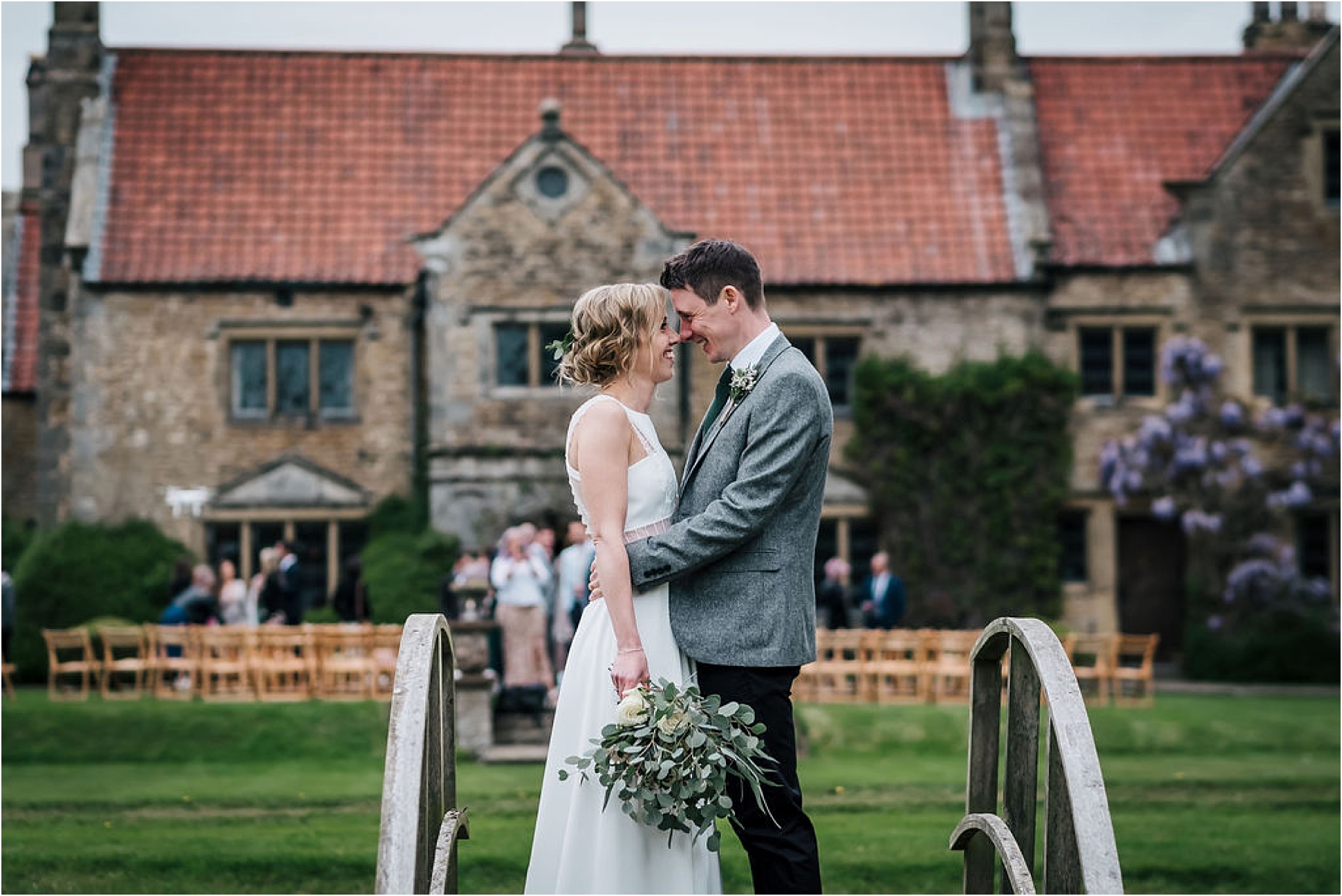 Lisa and Tom at Crayke Manor