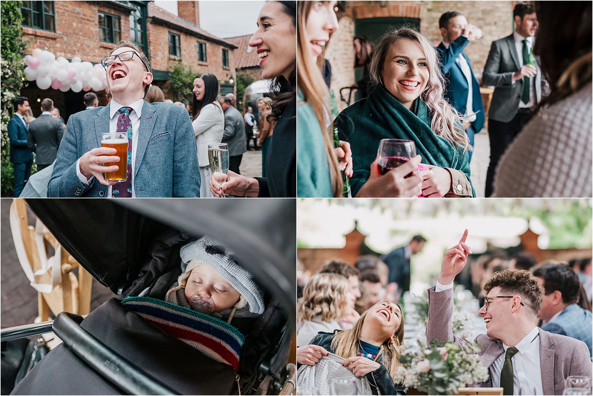 Lisa and Tom at Crayke Manor