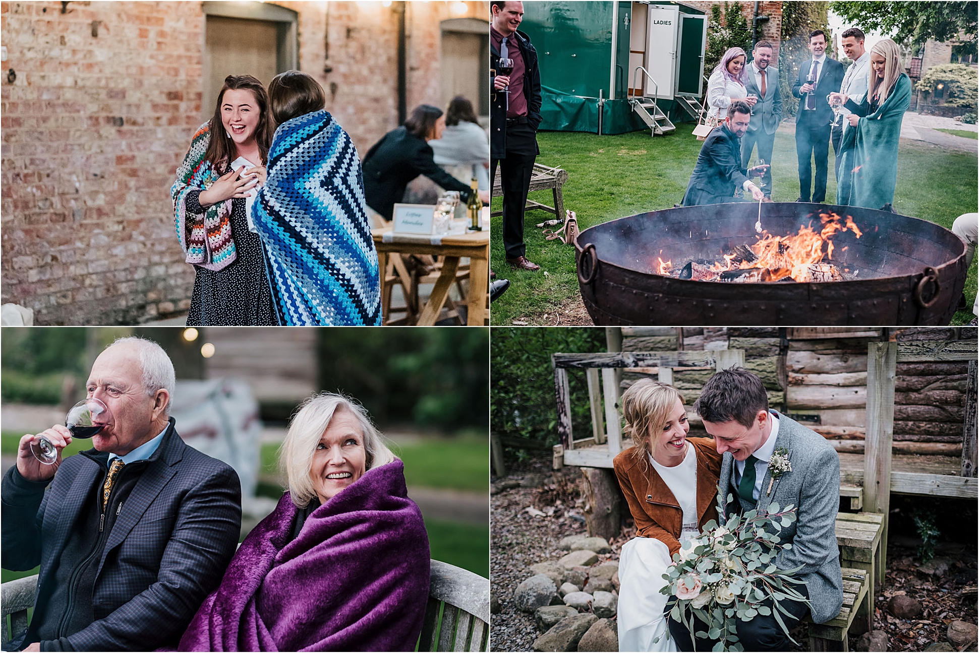 Lisa and Tom at Crayke Manor