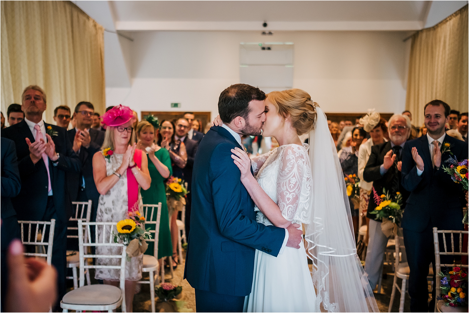 Sarah and Mark at The Leverhulme Hotel