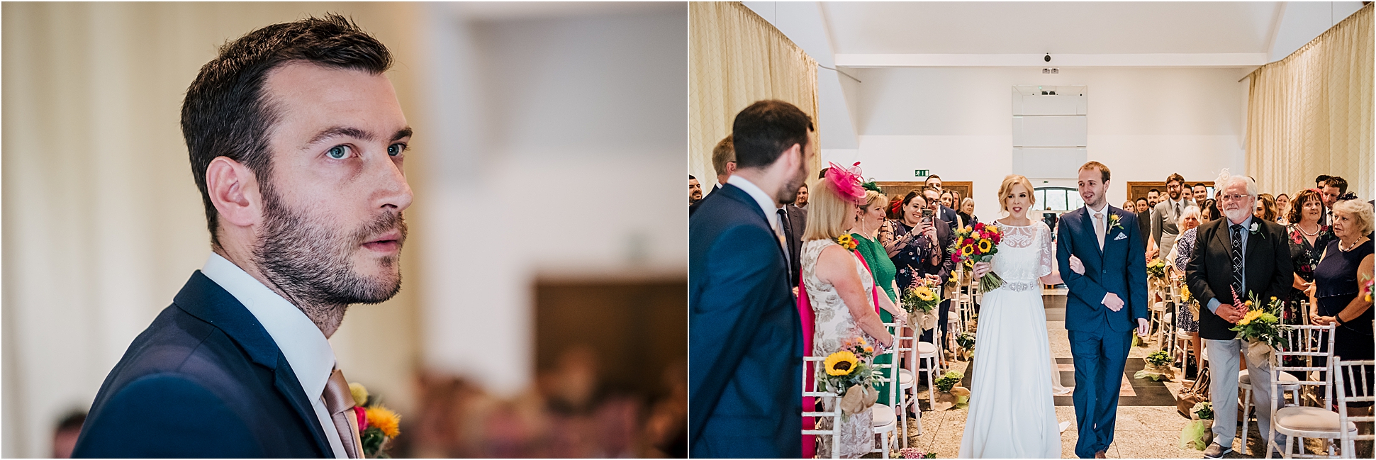 Sarah and Mark at The Leverhulme Hotel