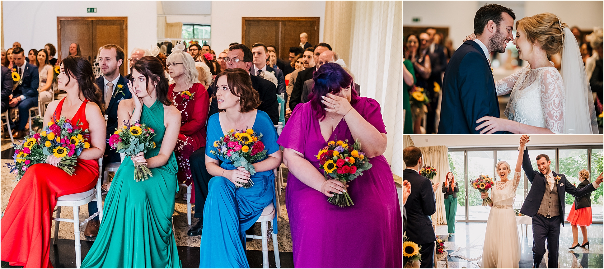 Sarah and Mark at The Leverhulme Hotel