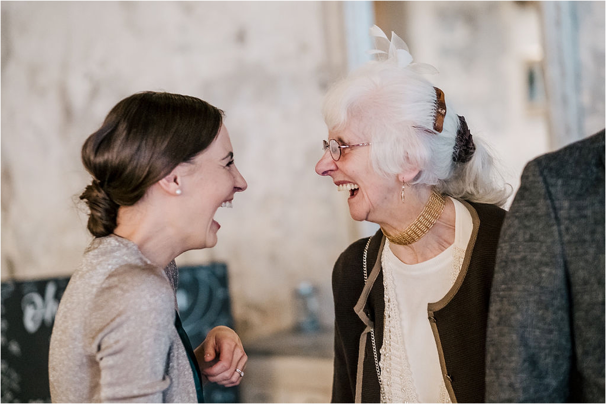 Iain + Jen’s Winter Wedding at Holmes Mill