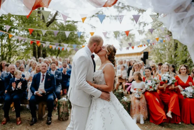 There’s something so special about a couple who decide to make their own rules on their wedding day. ✨
These two were pure joy from start to finish — Disney lovers, glitter in her hair, colour everywhere, and a vibe that said let’s just be ourselves and have the best day ever.

I love moments like this because you can see how much they adore each other — the body language, the excitement, and the whole crowd cheering them on under those bunting-filled trees.

Weddings don’t have to look one way. Do it your way, be happy, be bold, be magical.

#SarahGlynnPhotography #LiverpoolWeddingPhotographer #WeddingMagic #BeYourOwnKindOfBride

DM for more magic unicorn 🦄