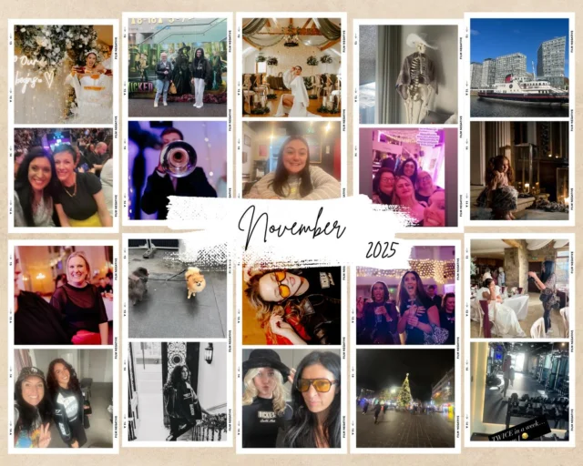 I wanted to take a minute to reflect and look at how amazing November has been!!! ✨

A fantastic magazine shoot at the stunning Beeston Manor with so many lovely friends from the wedding industry — dresses, details and styling to die for. I absolutely love shooting at Beeston Manor, so if you’re getting married there… get in touch!

I had two super cool Liverpool city fashion shoots with my gorgeous model pals Katie and Molly, who I’ve known for years through Little White Books Magazine and The Great Northern Wedding Venues Magazine. We created some seriously fun fashion vibes around the city — and a special shoutout to the Racquet Club for letting us use their beautiful venue for Molly’s shoot. 🤍

I also saw Five with some of my wedding friends and it was EPIC. We danced HARD — because all work and no play is boring after all! 😁

We had an amazing Liverpool wedding network meetup, followed by the best night at Oh Me Oh My photographing the incredible Tonenation — who I am now even more obsessed with. Wow. I danced the night away after shooting and my cheeks hurt from smiling!

Then there was the surprise wedding where guests thought they were attending a naming ceremony… until Mum disappeared, reappeared in a wedding dress, and we pulled back a curtain to reveal a full ceremony room. Absolute magic. ✨

And in between all that?
Walks with friends.
Christmas lights.
Chats.
Magic.
Life. 💫
BIG plans coming up…
DM to book!
Christmas shoots at Ashfield House are getting busy, so get in touch ASAP — and message me for weddings and Christmas gift sessions too! 🎁📸
#sarahglynnphotography #liverpoolphotographer #weddingphotographer #christmasphotoshoot