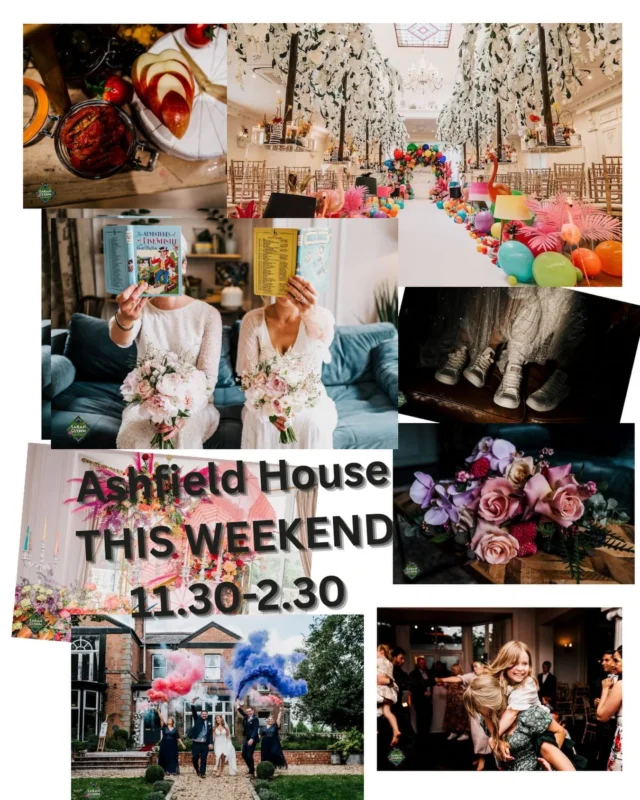 This WEEKEND

Ashfield house!
See you there to chat all things weddings 🙌🥰

#littlewhitebooks #ashfieldhouse #sarahglynnphotography #weddingplanning